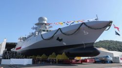 Italian shipbuilder Fincantieri launches 3rd corvette for Qatar