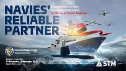 Turkish STM exhibits latest naval platforms, UAVs at Expodefensa 2021