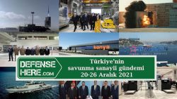 Türkiye’nin savunma sanayii gündemi 20 – 26 Aralık 2021