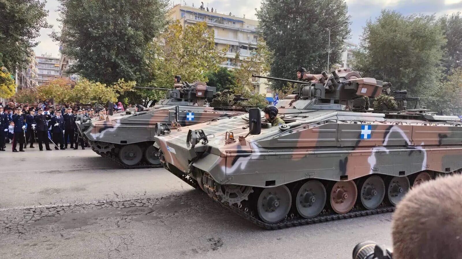 Backfill activity: Rheinmetall supplies Marder Infantry Fighting Vehicles  to Greece. - EDR Magazine