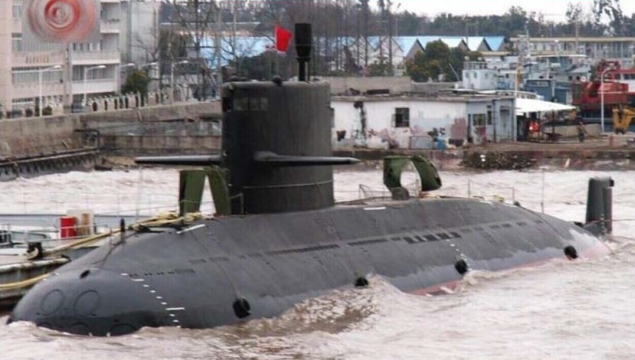 China launches 1st Hangor class submarine bound for Pakistan Navy ...