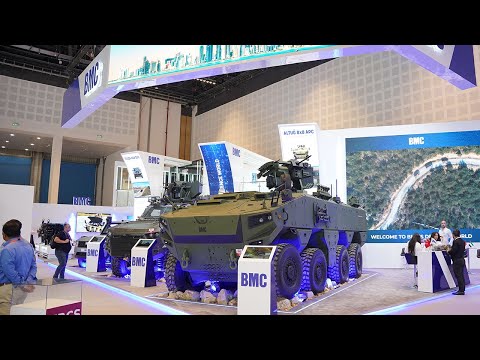 BMC showcases military vehicles and engines at IDEX 2023