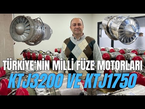 Türkiye&#039;nin ilk milli turbojet füze motorları: KTJ3200 ve KTJ1750