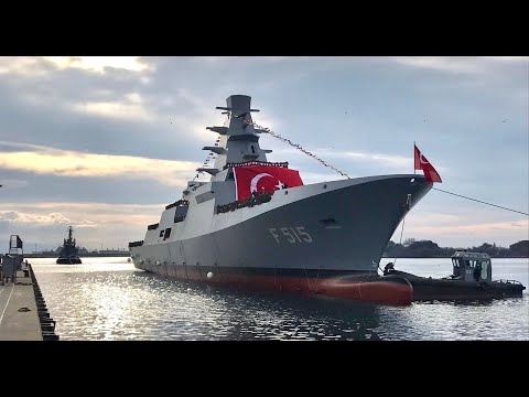 Türkiye&#039;nin 5. milli savaş gemisi TCG İstanbul, 23 Ocak 2021’de denize indirildi