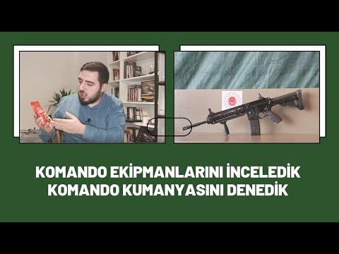 Türk komandolarının kullandığı ekipmanlar ve Kumanya I TURKISH MRE