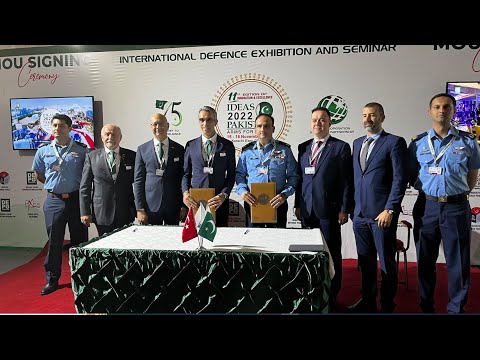 Meteksan ile Pakistan Hava Kuvvetleri, IDEAS 2022&#039;de iş birliği anlaşması imzaladı
