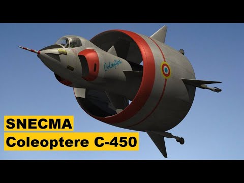 Garip Uçaklar #2 Snecma C-450 Coleocoptere ( Kanatsız Uçak )