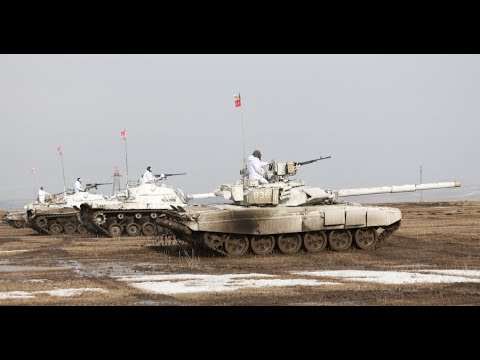 Kış-2021 Tatbikatı&#039;nda Türk ve Azerbaycan ordusundan tank gösterisi