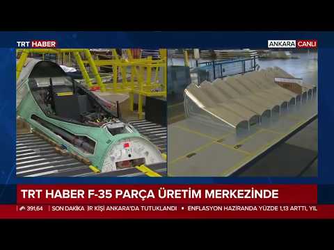 F-35&#039;in parçaları Ankara&#039;da üretiliyor