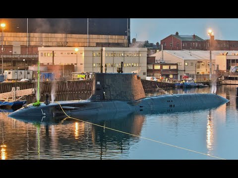 BAE Systems tests the latest Astute class submarine