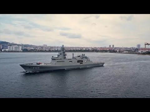 Türkiye’s First National Frigate Delivered to Turkish Navy