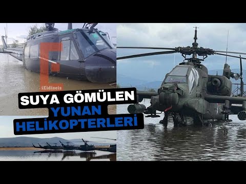 Suya gömülen Yunan helikopterleri tekrar uçabilir mi?