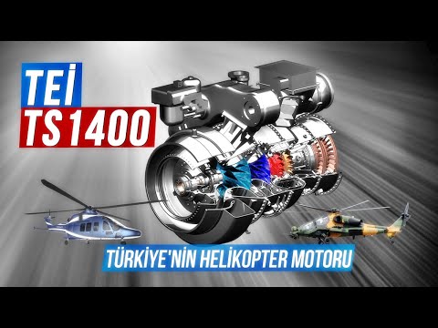 Türkiye&#039;nin Helikopter Motoru &quot;TS1400&quot; Geliyor!