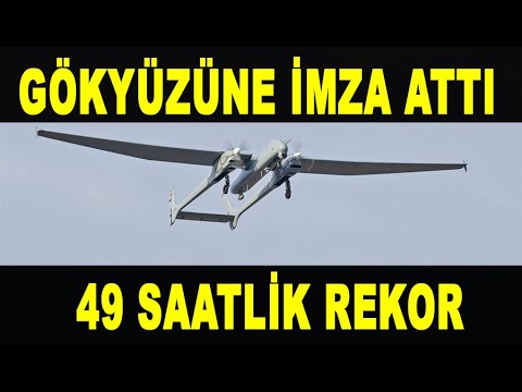 Aksungur İHA rekoru altüst etti - Turkish UAV Aksungur flew 49 hours - TUSAŞ - Türk Savunma Sanayi