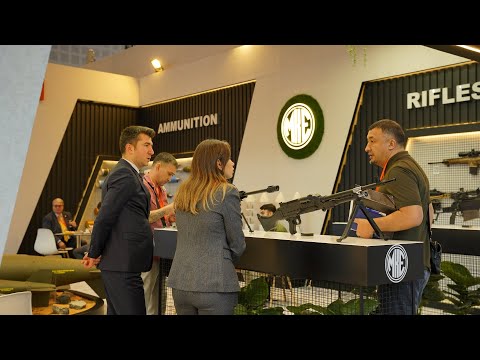 MKE showcases munitions and rifles at IDEX 2023