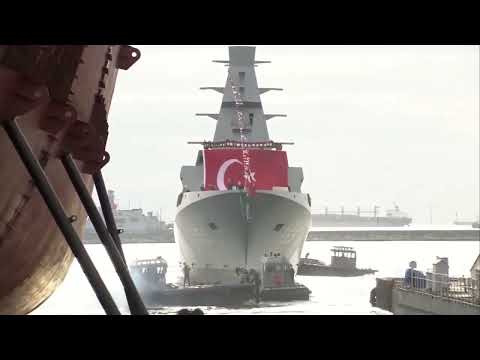 Turkish navy celebrates 3rd anniversary of TCG Istanbul&#039;s launch