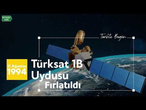 Türksat 1B uydusu, 11 Ağustos 1994’de uzaya fırlatıldı