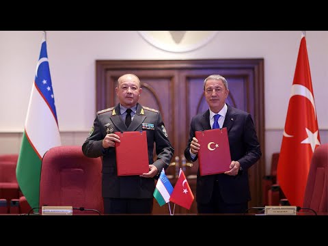 Türkiye ile Özbekistan arasında askerî iş birliği anlaşmaları imzalandı