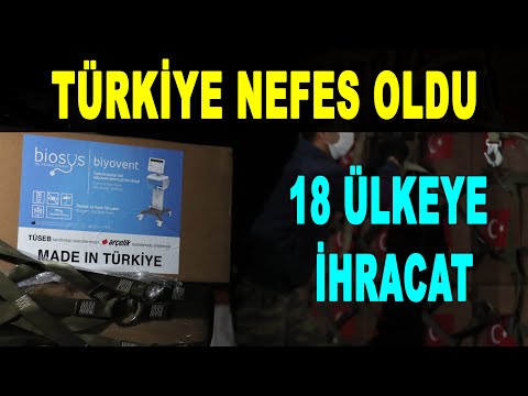 Türk teknolojisi dünyaya yayıldı - ASELSAN - BAYKAR - ARÇELİK - BIOSYS - Yerli Solunum Cihazı