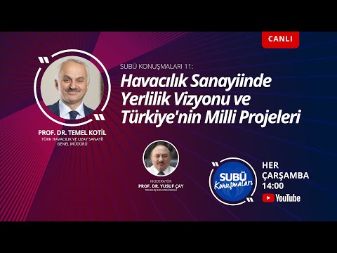 Havacılık Sanayiinde Yerlilik Vizyonu ve Türkiye&#039;nin Milli Projeleri - Konuşmacı: Temel Kotil