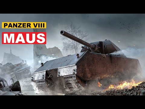 Panzer VIII MAUS Süper Ağır Tankını Tanıyalım