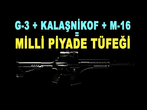 Milli Piyade Tüfeği = G-3 + Kalaşnikof + M-16 - MPT-76 rifle reduced by 400 grams - Savunma Sanayi