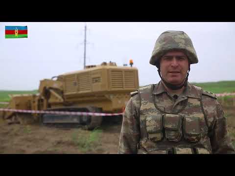 Azerbaycan ordusu, kurtardığı bölgelerdeki mayınları Türkiye&#039;den aldığı ürünlerle temizliyor