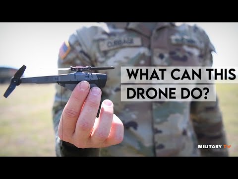 What can a Black Hornet drone do?
