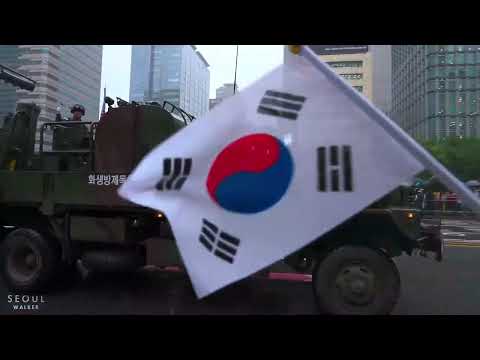 كوريا الجنوبية تنظم عرضا عسكريا لأول مرة منذ عشر سنوات بمناسبة ذكرى تأسيس القوات المسلحة