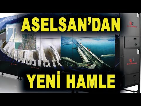 ASELSAN&#039;dan DEV EKRAN atağı: Türkiye&#039;de tek - Videowall - Türk Savunma Sanayi - ASELS