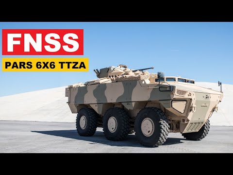FNSS PARS 6x6 Tekerlekli Zırhlı Aracını Tanıyalım