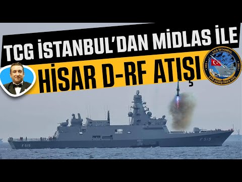 TCG İstanbul &#039;dan Midlas ile HisarD-RF Atışı