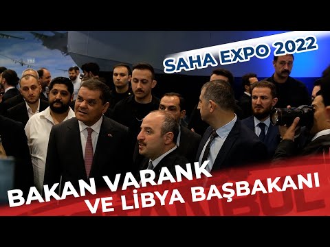 Libya Başbakanı ve Savunma Bakanı Abdulhamid Dibeybe SAHA EXPO’da!