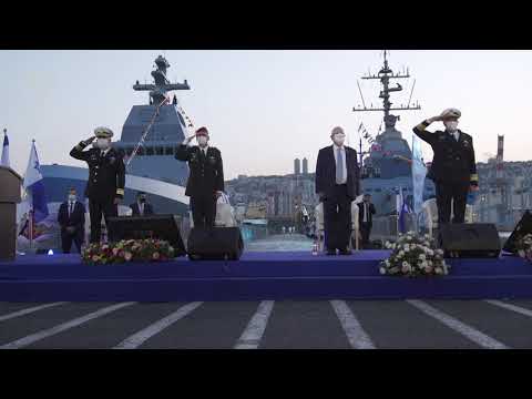 Israel&#039;s new Sa&#039;ar 6 warship arrives in Haifa from Germany