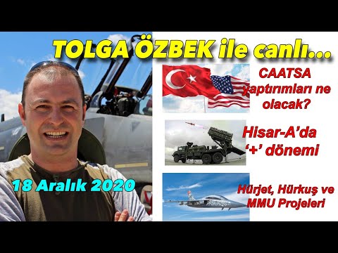 Hisar-A+, CAATSA, Hürjet ve sivil havacılık sektörünün durumu... Tolga Özbek ile CANLI