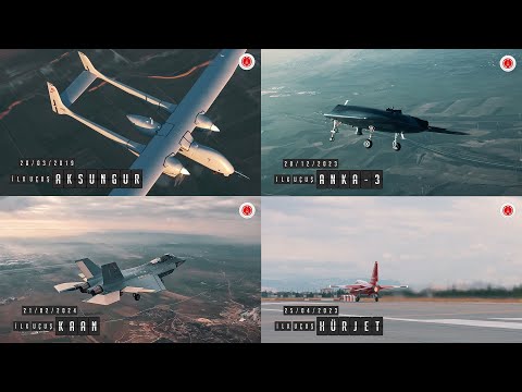 Türk hava platformlarının ilk uçuşları