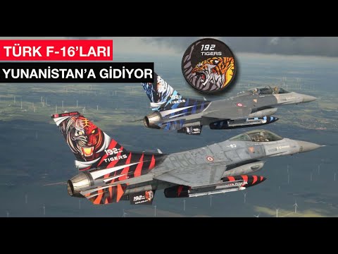 Türk F-16&#039;ları Yunanistan&#039;a Tiger Meet için gidecek