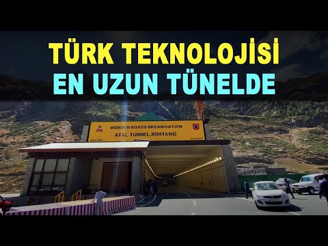 Türk savunma sanayi Himalayalarda - Longest tunnel - India - Atal Tunnel - अटल सुरंग - Himalayas
