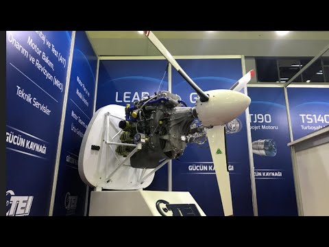 Türkiye&#039;nin ilk milli turbodizel havacılık motoru TEI-PD170