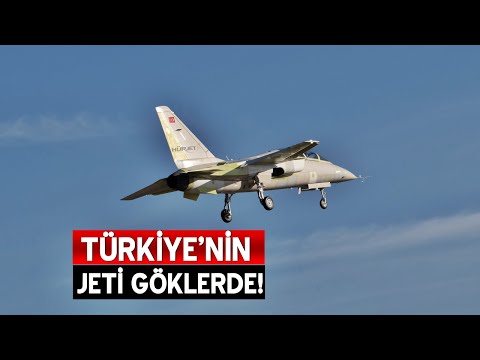 HÜRJET - Türkiye&#039;nin İlk Jet Motorlu Uçağı Göklerde!