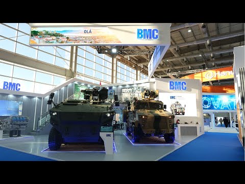 BMC exhibits its armored vehicles in Saudi ArabiaBmc 1
