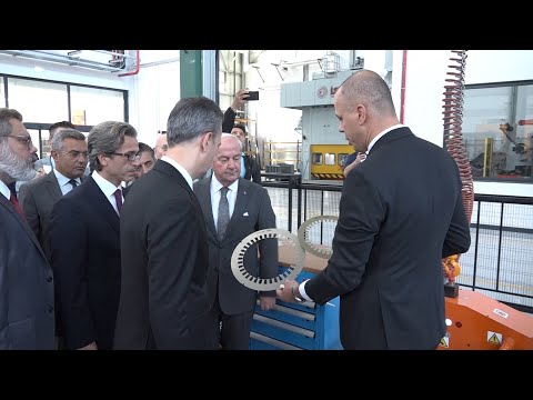 Savunma Sanayii Başkanı Görgün, İşbir Elektrik firmasını ziyaret etti