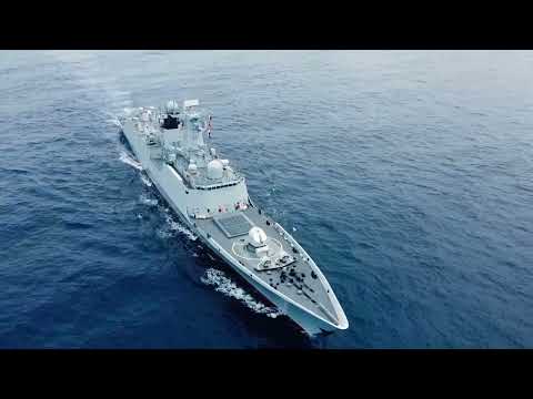 أكبر سفينة حربية صدرتها الصين حتى الآن تنضم إلى البحرية الباكستانية