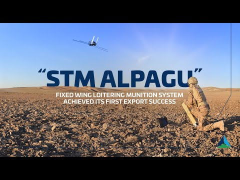 STM ALPAGU Attack UAV, Notches Up First Export Success