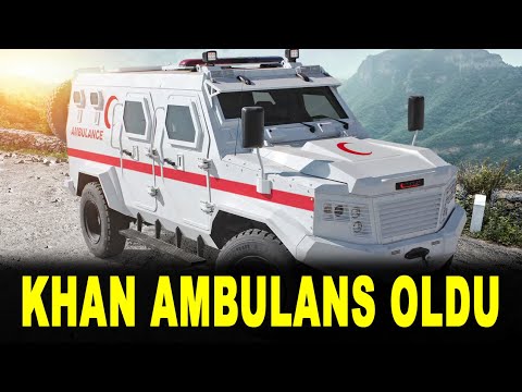 Türk zırhlısı Khan&#039;a yeni görev - Katmerciler - Khan 4x4 Ambulans - Türk savunma sanayi KATMR
