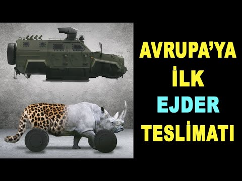 Türk zırhlısı Avrupa&#039;da: Ejder Yalçın&#039;dan ilk teslimat - Hungary&#039;s new armored vehicle Gidrán