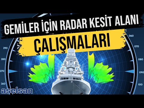 Aselsan &#039;ın Gemiler için Radar Kesit Alanı Çalışmaları