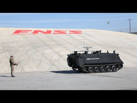 FNSS&#039; heavy-class unmanned ground vehicle SHADOW RIDER