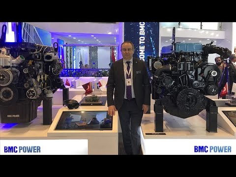 BMC Power üretimi yerli askeri motorlar ilk kez bir uluslararası fuarda tanıtıldı