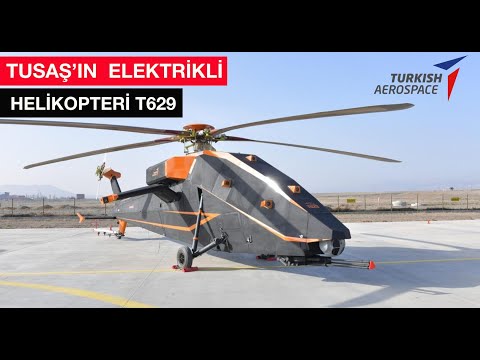 TUSAŞ&#039;ın elektrik motorlu T629 helikopteri: Geleceğin havacılıkta elektrik motor teknolojisi #tusaş